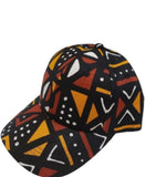 AFRICAN NATIONAL PATTERNS PRINT BASEBALL CAPS